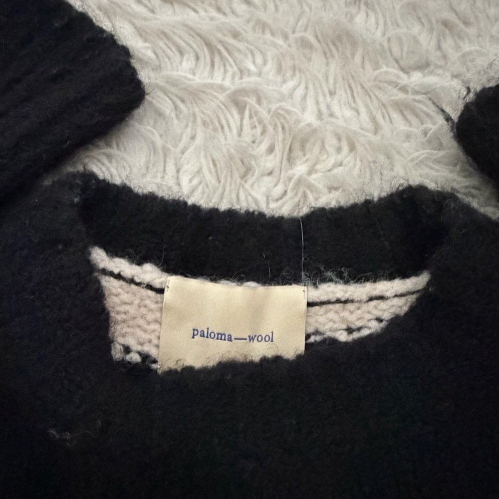Paloma Wool Twister Sweater - Black/White - Picture 8 of 8